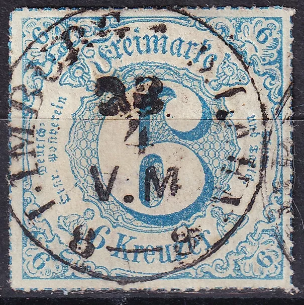 Thurn & Taxis Mi 53 mit K1 Limburg