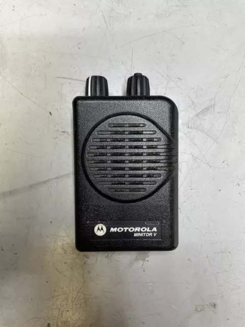 Motorola Minitor V Pager 151 - 158.9975 MHz 2-Ch  - UNTESTED