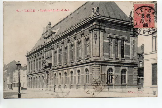 LILLE - Nord - CPA 59 - l' institut industriel