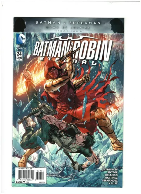Batman & Robin Eternal #24 VF/NM 9.0 DC Comics Scott Snyder 2016 Azrael app.