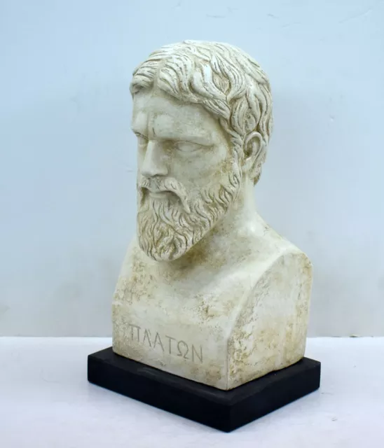 Plato bust - Greek Philosopher - Student of Socrates  - Teacher of Aristotle 3