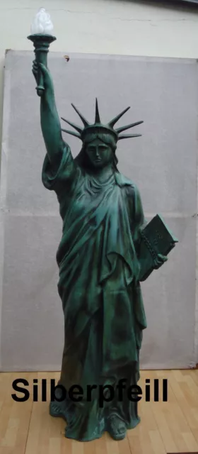 Amerikanische Freiheitsstatue Liberty Statue Lebensgroß New York USA Figur G