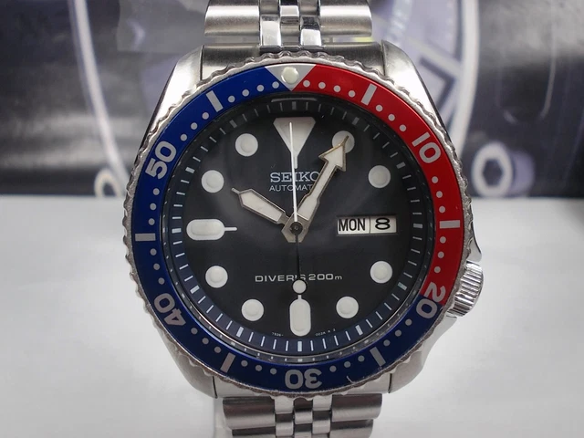 Capitolo Anello Per Seiko Divers N.e.i SKX007 SKX009 7S26-0020 - Foto 8