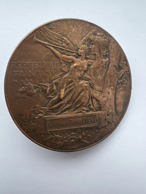 France - Exposition Universelle de Paris 1889 - Médaille de Louis Bottée