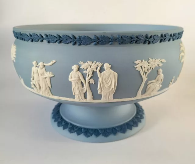 Wedgwood Jasperware TriColour Imperial Bowl Footed