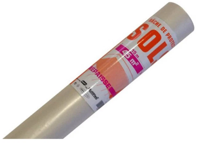 Bâche de protection standard chantier 3m x 15m