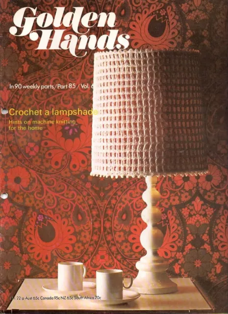 Golden Hands Craft Magazine Part 85 Crochet Knitting Patterns Retro Vintage 1970