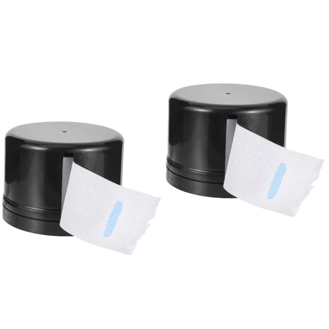 2x Simple Great Excellent Barber Neck Strips Neck Strips Container for Salon
