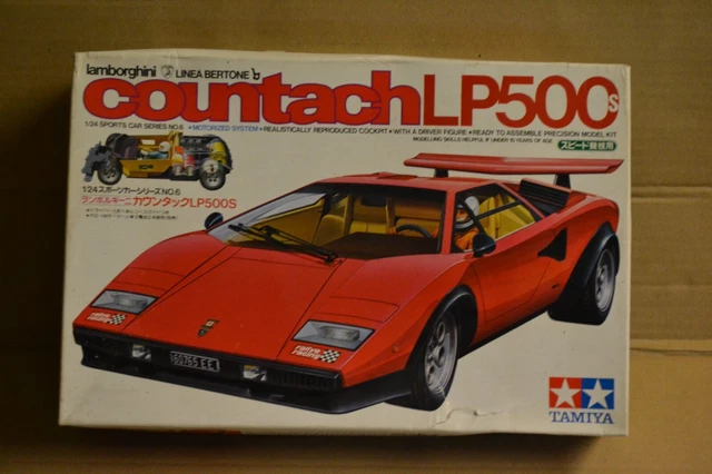TAMIYA LAMBORGHINI COUNTACH Lp500S Référence 2406 Échelle 1/24 EUR 40
