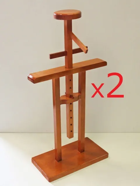 2set Wooden Stand Yoroi Kabuto Display Jinbaori Life Size decoration arrangement