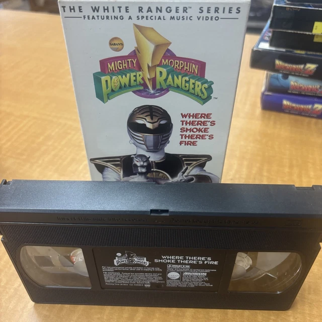 MIGHTY MORPHIN POWER Rangers White Ranger: Where Theres Smoke Theres ...