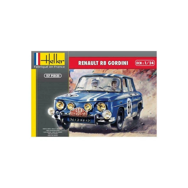 Carte XL Renault R8 Gordini - Format 22x31cm Fermé, Licenciée Officielle - Fabriquée En France, Avec Enveloppe