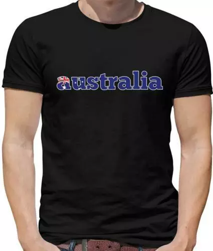 Australie Football Drapeau T-Shirt - - - Équipe - Socceroos Sport