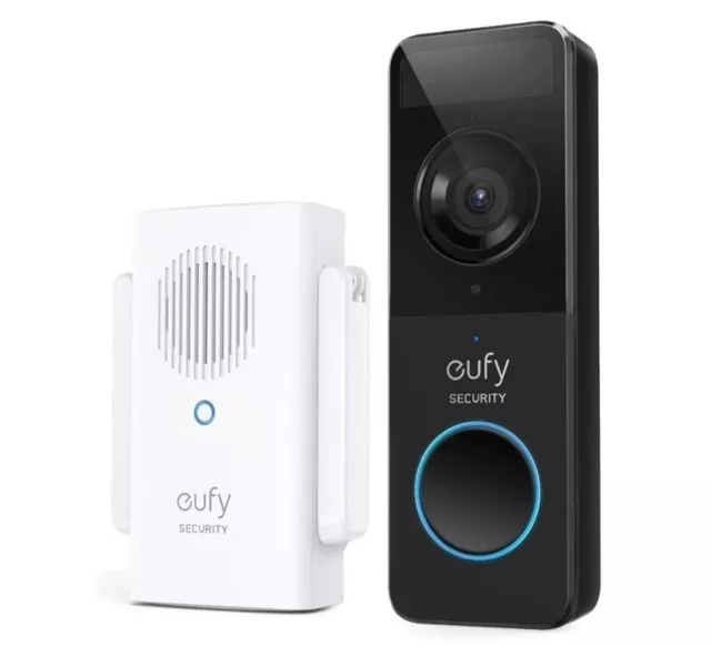 Eufy Security 1080p Battery Powered Slim Video Doorbell