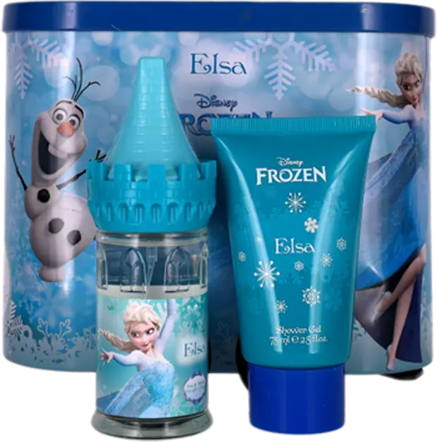 Frozen Elsa By Disney For Women Set: EDT + Shower Gel 1.7oz+2.55oz New