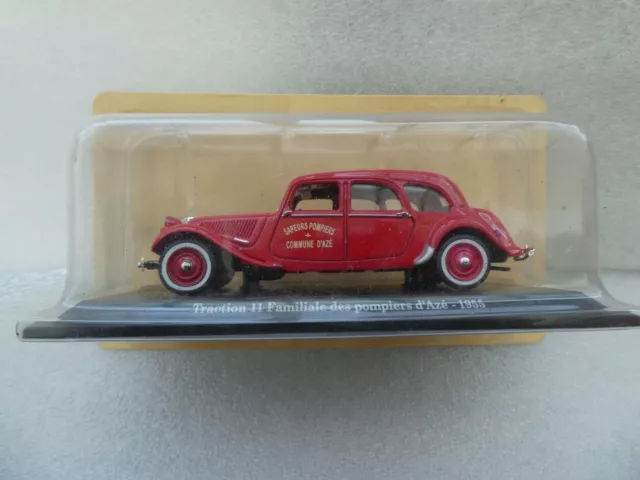 Uh Pour Presse Citroen Traction 11 Familliale Pompiers Aze Neuf + Blister Serti