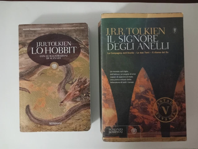 Lo Hobbit Il Signore Degli Anelli IL SIGNORE DEGLI Anelli + Lo Hobbit di J.R.R. Tolkientrilogia completa