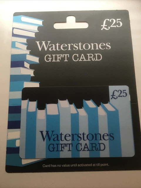 Waterstones shop gift card