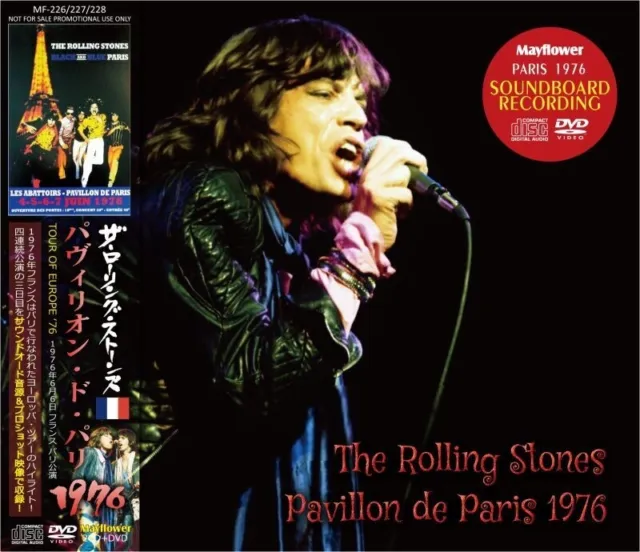 The Rolling Stones 1976 Pavillon De Paris (2Cd+Dvd) Nuevo