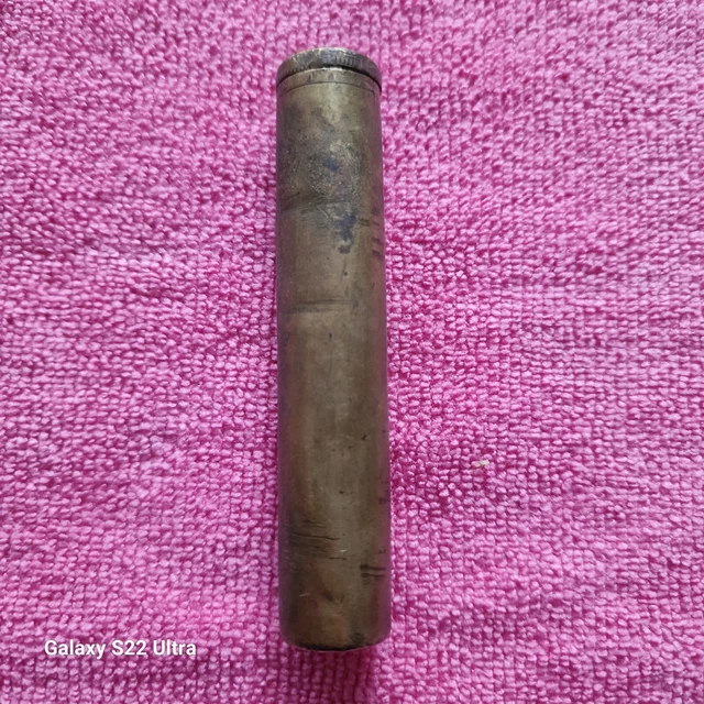 ORIGINAL WW1 / WW2 British Army SMLE Lee Enfield Rifle Brass Oil Bottle