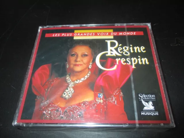 Coffret 3 Cd Neuf "Regine Crespin : Selection Du Reader's Digest"