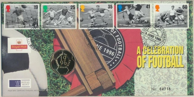 Great Britain: 1996 £2 QEII Euro Cup - A Celebration of Football PNC