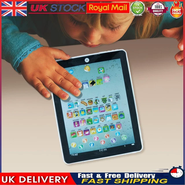 Learning Machine Tablet English Educational Toy for Toddlers Kids (Black)
