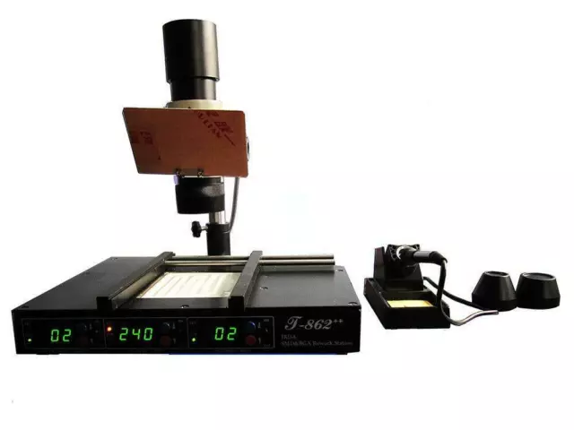 BGA Rework Station T-862++ IRDA Solder Welder Infrared SMT SMD IRDA BGA Welder