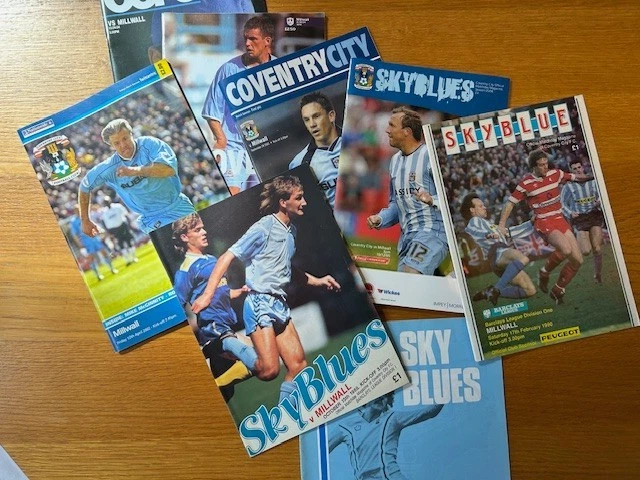 COVENTRY CITY V Millwall - Bundle (matchday programmes x 8 ) £8.64 ...