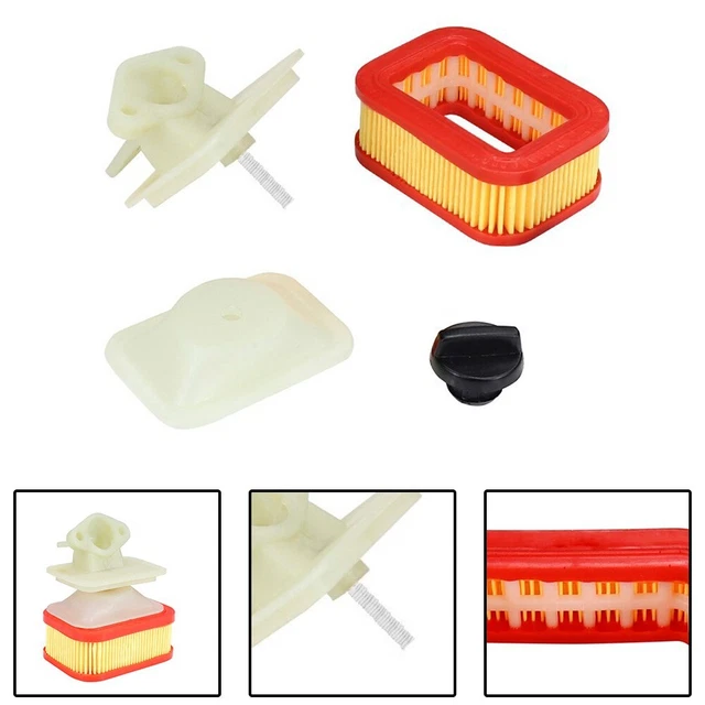 Kit Ricambio Per Motosega Husqvarna - Filtro Aria, Tubo Carburante E Candela | Compatibile Con 340, 345, 346XP, 350, 353