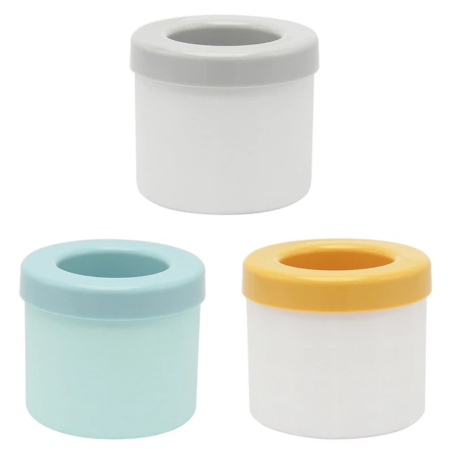 Cono de molde de cubo de hielo buena flexibilidad gris naranja con 60 cubitos de hielo 1 pieza