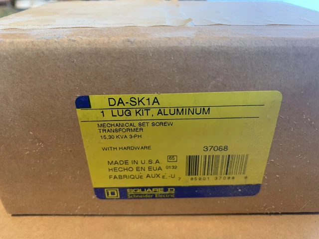 New SQUARE D DA-SK1A   LUG KIT, ALUMINUM 