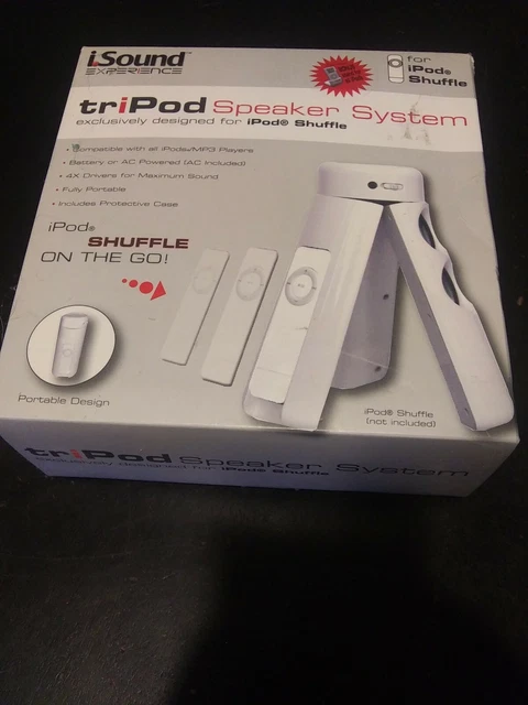 I.Sound Experience tripod speaker system for ipod and mp3 players DG4N-832
