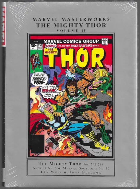 Marvel Masterworks Mighty Thor Vol 15 FS HC Hercules Valkyries Odin Hela Buscema