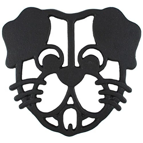 Dog Cast Iron Trivet for Hot Pots & Kitchen & Dining Table Dog Lover Gifts & ...