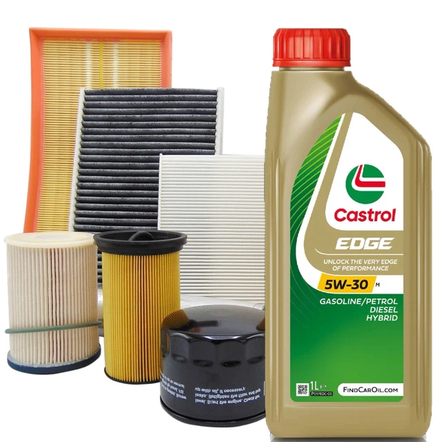 Kit Tagliando 4 Filtri Per BMW Serie 1 116D 85kW (dal 2009 Al 2012) – Qualità Tedesca E Italiana