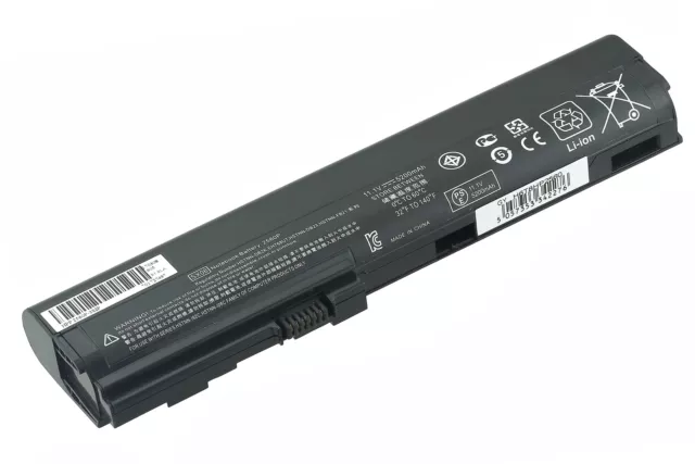Batteria POTENZIATA 10.8-11.1V 5200mAh per hp-compaq EliteBook 2570p 2