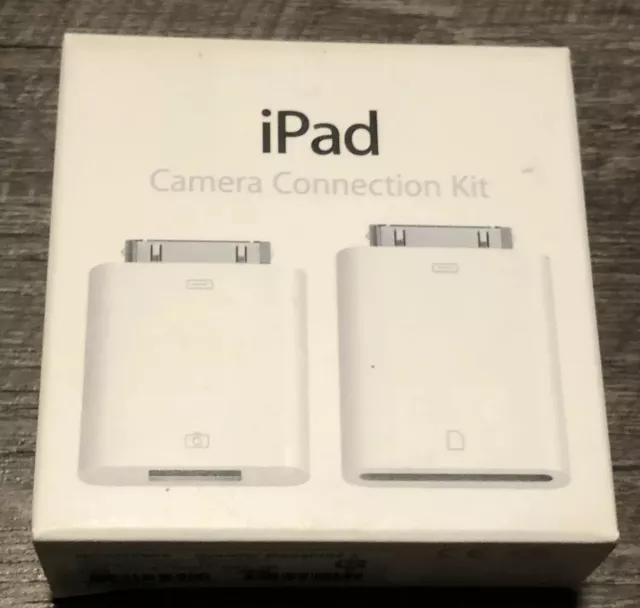 Genuine iPad Camera Connection Kit - New Open Box **Fast Shipping** MC531ZM/A