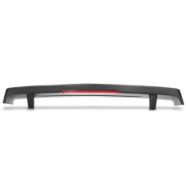 Spoiler Wing With LED 3rd Brake Light For 2010-2013 Chevrolet Camaro - Matte Black ABS