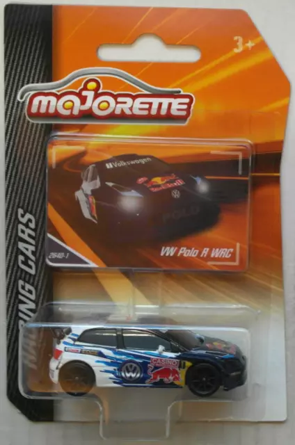 Majorette Racing Cars VW Polo R WRC Red Bull Rallye Monte Carlo ´15 Neu/OVP Auto