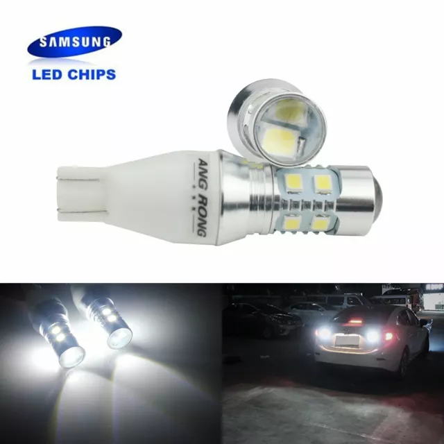 T15 W16W 168 194 168 10 SMD 2835 LED Birne Seitenlicht Rückfahrlicht Lampe Weiß