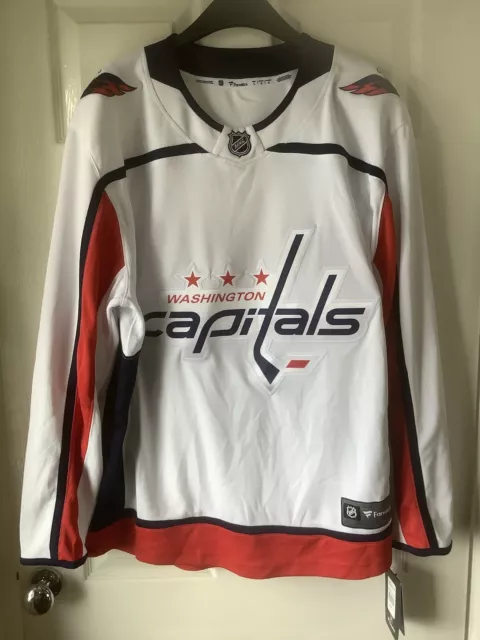 BNWT NHL Fanatics Washington Capitals Jersey White Large Kuznetsov 92