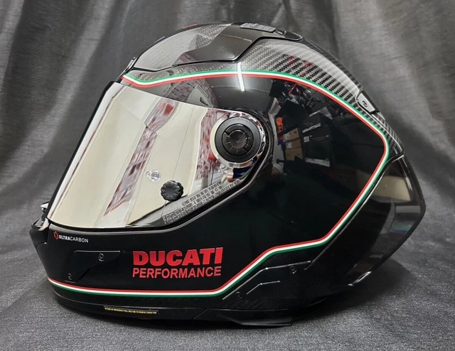 nolan ducati helmet N90-3 Solid Black Graphite 2XL The helmet is equipped with the Emergency Release System (NERS) Ducati 803 X-Lite Nolan helmet