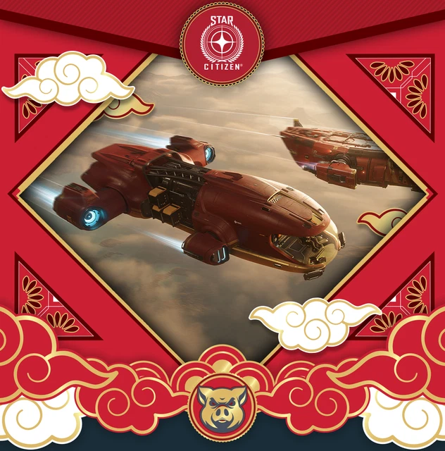 STAR CITIZEN - 600I - AUSPICIOUS RED DRAGON PAINT LIMITED EUR 25,50 - FR