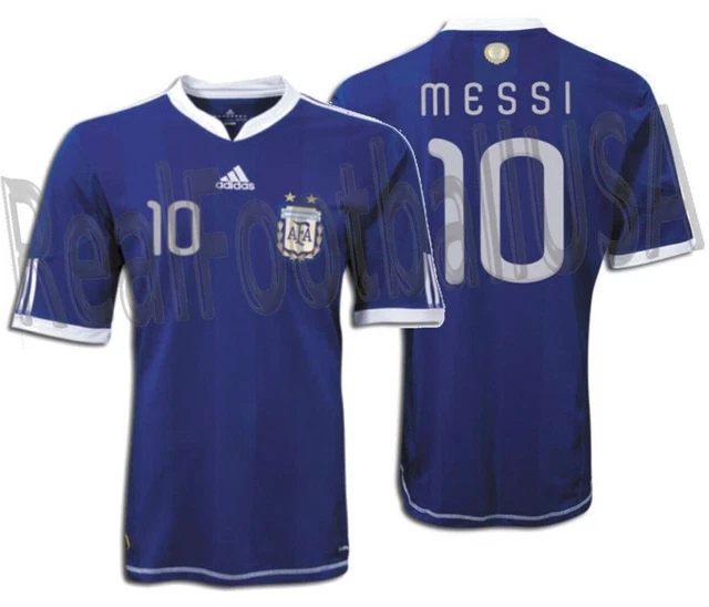 ADIDAS LIONEL MESSI Argentina Away Jersey Fifa World Cup 2010 EUR 334