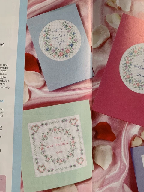 Stitchers Sprüche Kreuzstich Grußkarten Designkarte 2