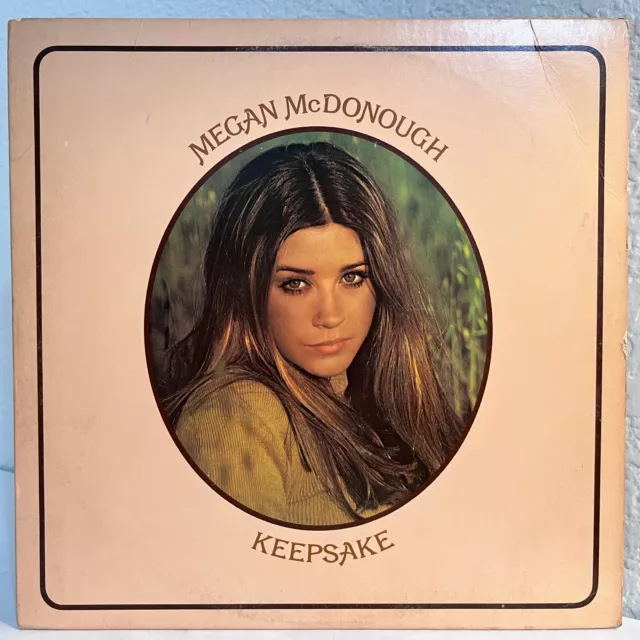 MEGAN McDONOUGH - Keepsake (Wooden Nickel) - 12" Vinyl Record LP - EX