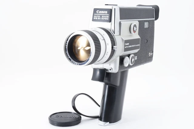 Canon AUTO ZOOM 518 SV SUPER8 8mm Movie Camera N266857 #1988129