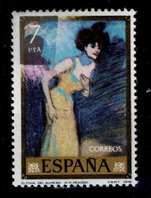 Edifil NE 62 nuevo ** MNH no expendido 7 pesetas 1978 sello España Spain 2 Lujo