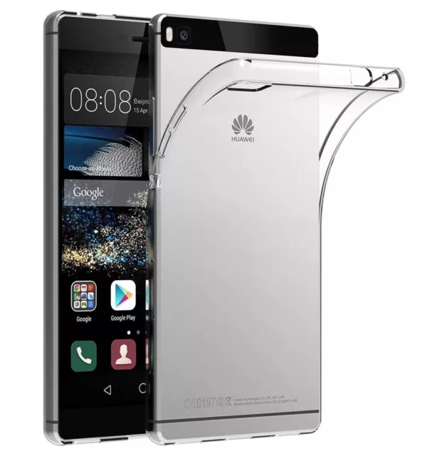 COQUE SILICONE ANTICHOC TRANSPARENTE Pour HUAWEI P8 ETUI HOUSSE PROTECTION TPU